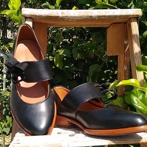 Julio de Mucha LeatherUpper Wood Sole Mexico